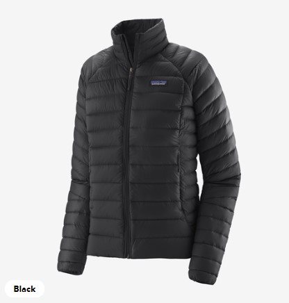 Patagonia W's Down Sweater Women Black - XS