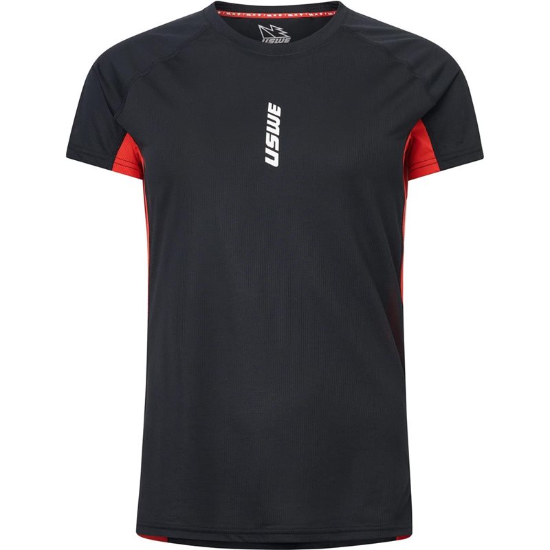 USWE Puls Trail Running Shirt Women Black - XS