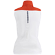 Swix Roadline Wind Vest W Bright White/Fiery Red