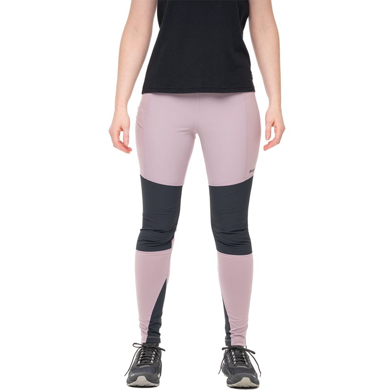 Bergans Fl&oslash;yen Outdoor Tights Women Lilac Chalk - XS