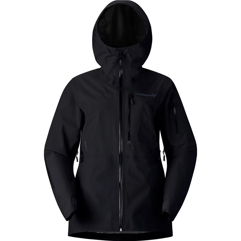 Norr&oslash;na lofoten Gore-Tex Jacket W'S Caviar - XS