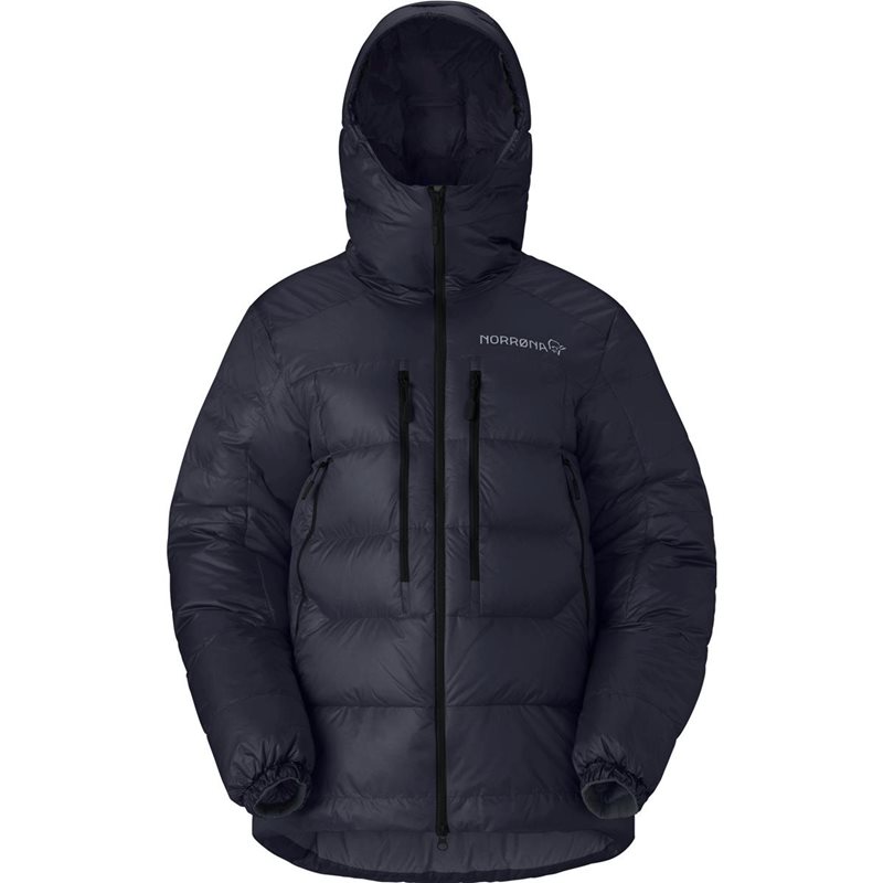 Norr&oslash;na Trollveggen Down800 Hood W'S Caviar - XS