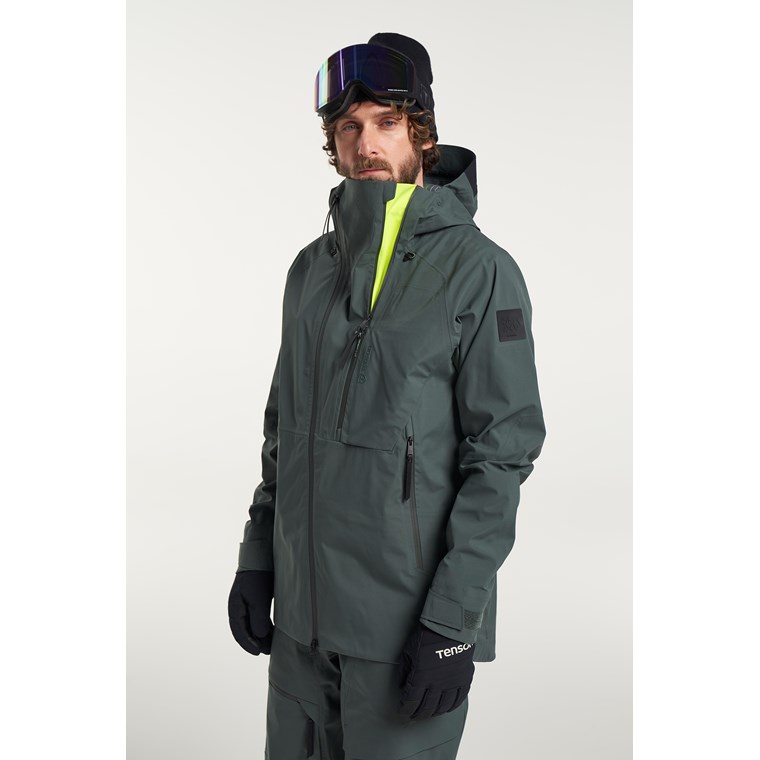 Tenson Shibui Shell Jacket Men Coal Green Shell