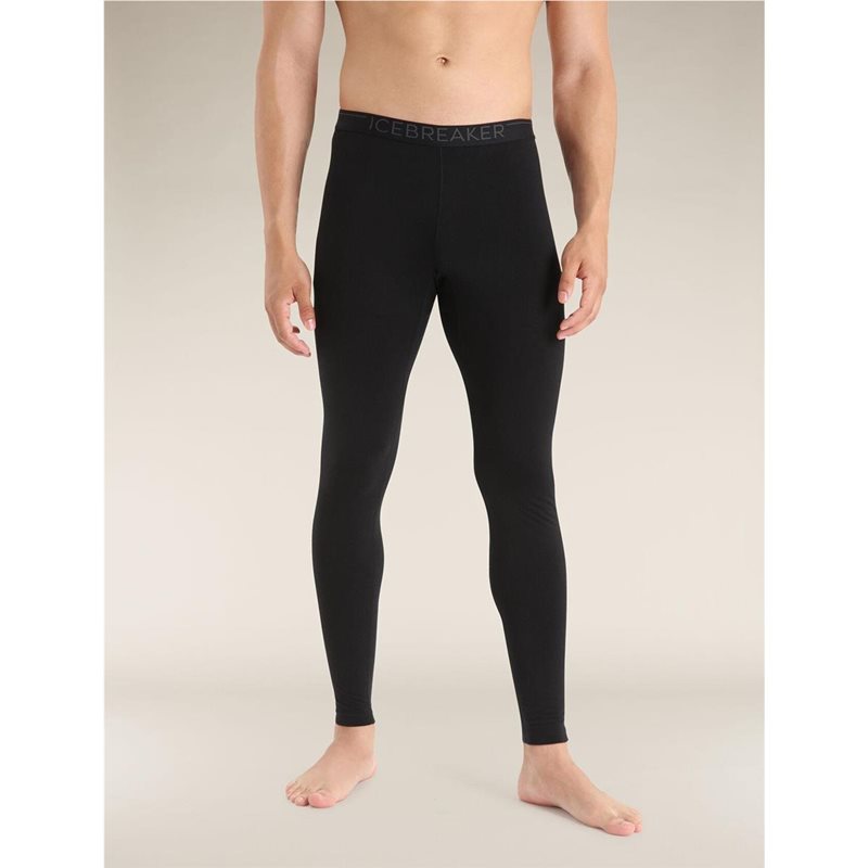 Icebreaker 200 Oasis Leggings Men Black/Monsoon - S