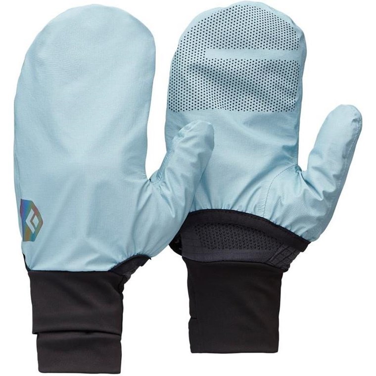 Black Diamond Gridtech Storm Hood Gloves Carbon/Glacier