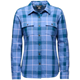 Black Diamond W Project Twill LS Shirt Indigo/Soft Lilac