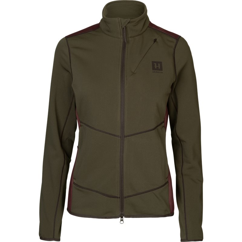 H&auml;rkila Oda Fleece Jacka Women Willow Green - XL