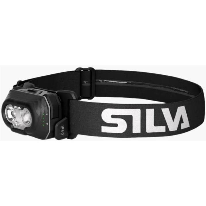 Hodelykt Silva Discover - 500 lm / Batteridrevet, Black