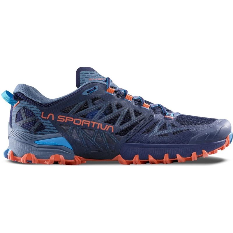 La Sportiva Bushido III Deep Sea/Cherry Tomato - 41