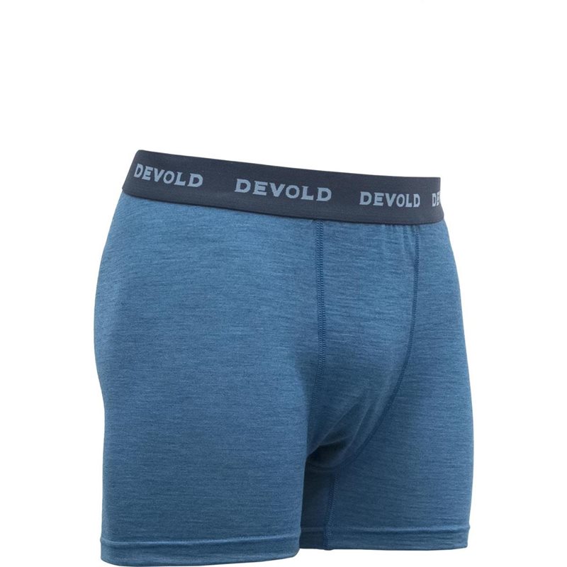 Devold Breeze Merino 150 Boxer Man Blue Melange - S