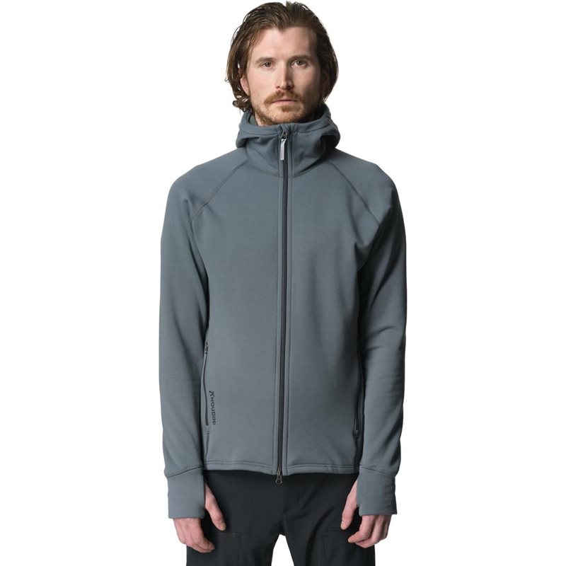 Houdini M's Power Houdi Thunder Gray - S