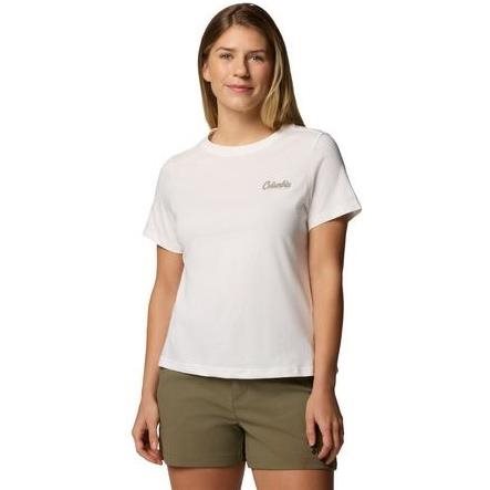 Columbia W Rolling Bend Graphic SS Sea Salt/Timberline Trio - M