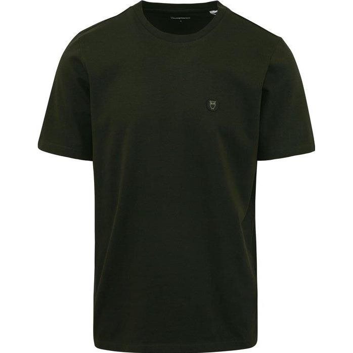 Knowledge Cotton Apparel Loke Badge Tee