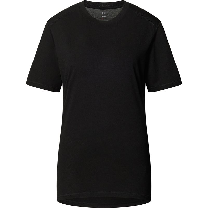 Hagl&ouml;fs Kaise Wool Tee Women True Black - XS