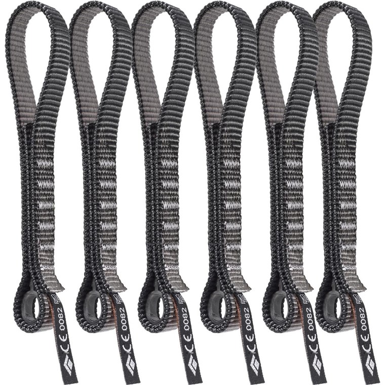 Black Diamond Standard Dogbone 16 Cm 6 Pack