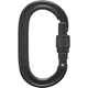 Black Diamond Oval Keylock Scrwgt Carabiner Black