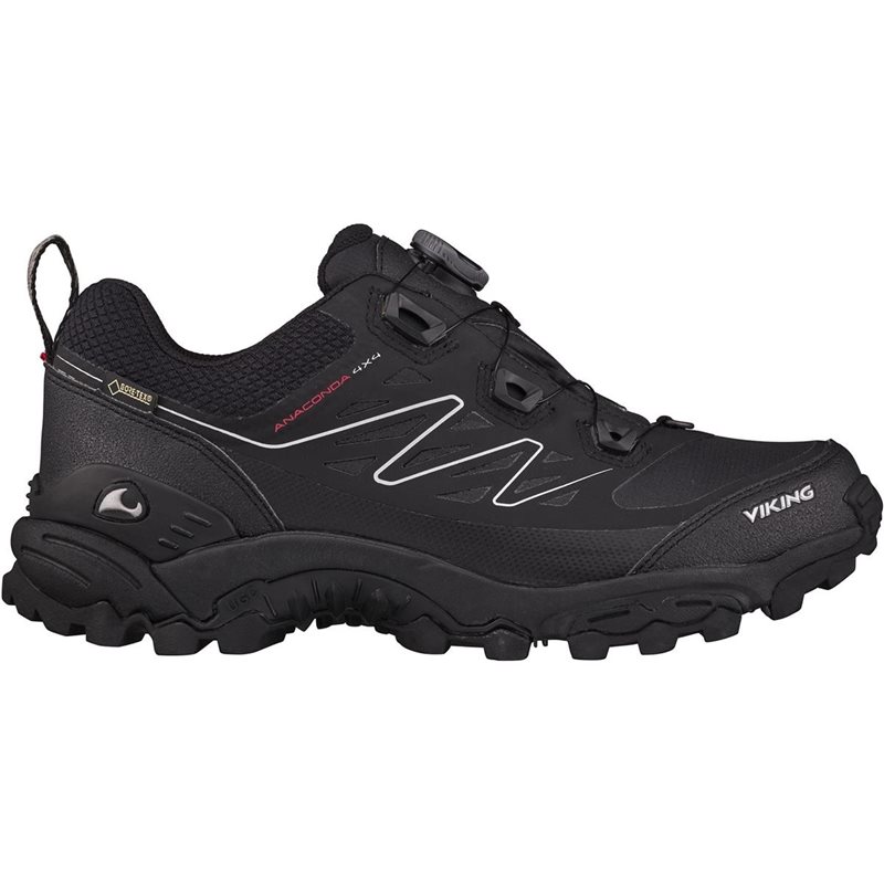 Viking Anaconda 4x4 Low GTX BOA Black/Orange - 36