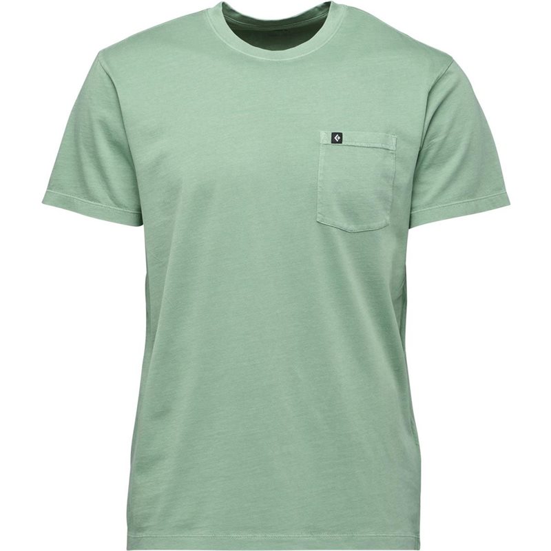Black Diamond M Diamond Patch Ss Pocket Tee Laurel Green - S