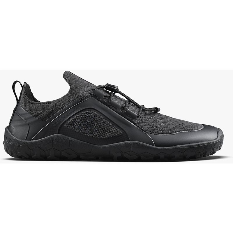 Vivobarefoot Primus Trail Knit Fg Mens Obsidian/Obsidian - 41