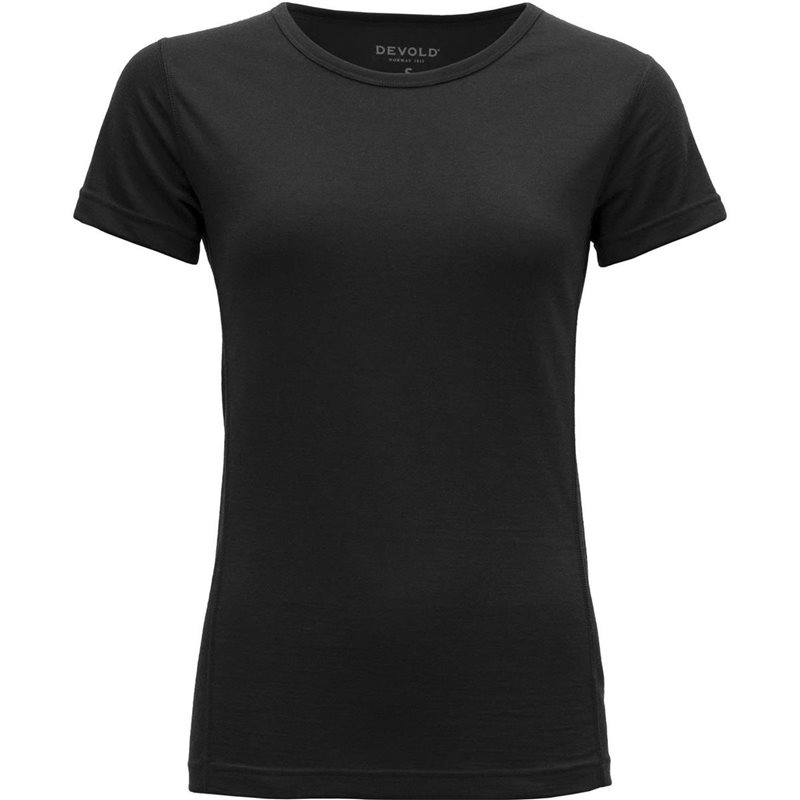 Devold Breeze Merino 150 T-Shirt Wmn Black - XS