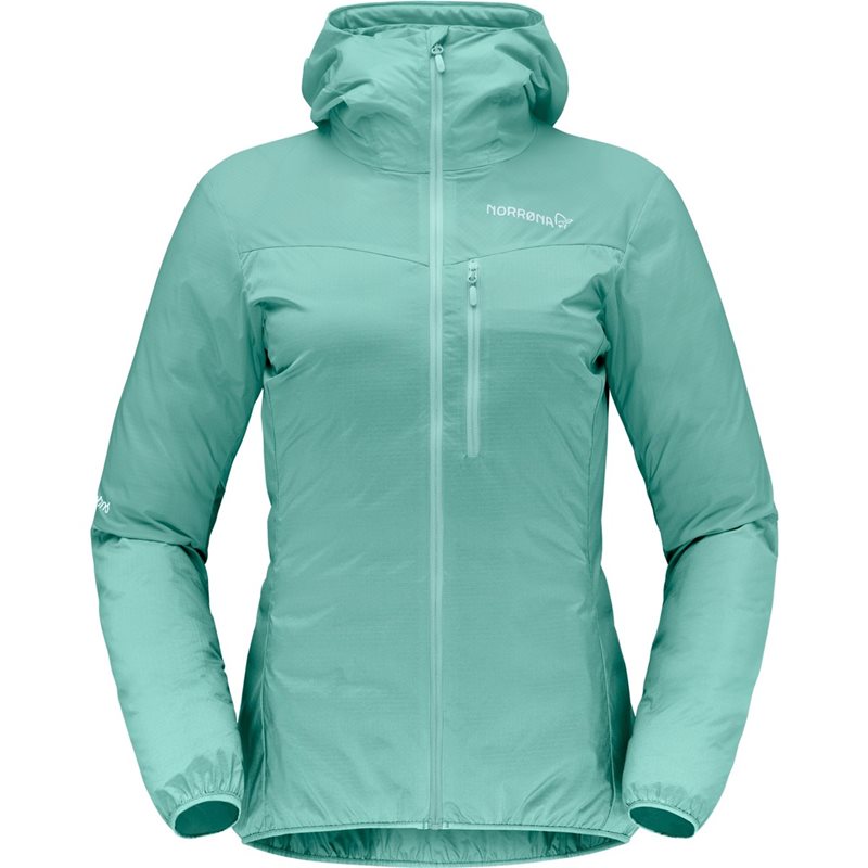Norr&oslash;na Falketind Aero60 Hood W&acute;s Malachite Green - XS