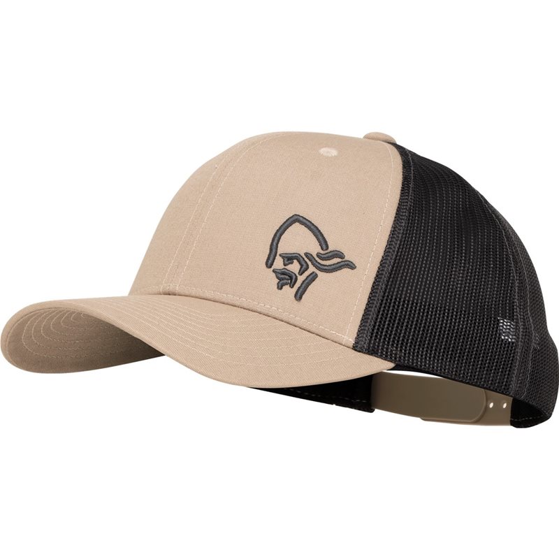 Norrøna 29 Snap Back Trucker Mesh Cap Oyster Gray - Onesize