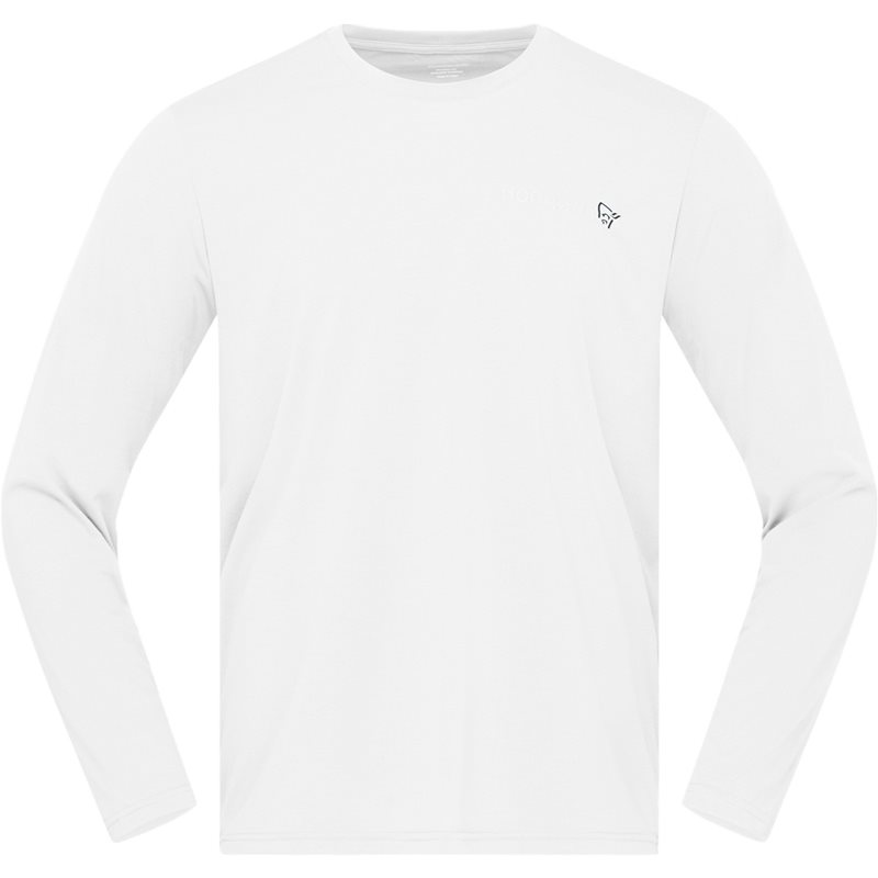Norr&oslash;na Femund Tech Long Sleeve M's Snow White - S