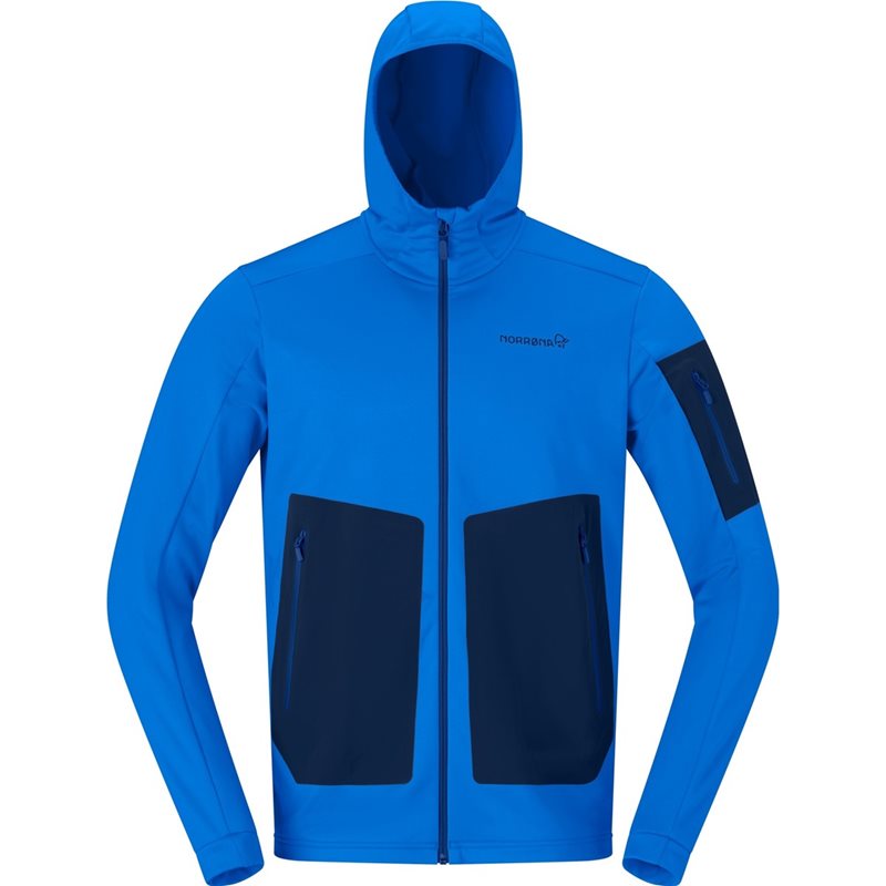 Norr&oslash;na Falketind Warm2 Stretch Hood M's Skydiver - S
