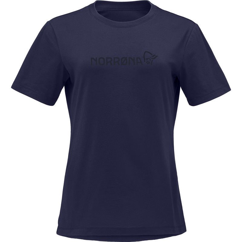 Norr&oslash;na /29 Cotton Norr&oslash;na Viking T-Shirt W&acute;s Indigo Night Blue - XS
