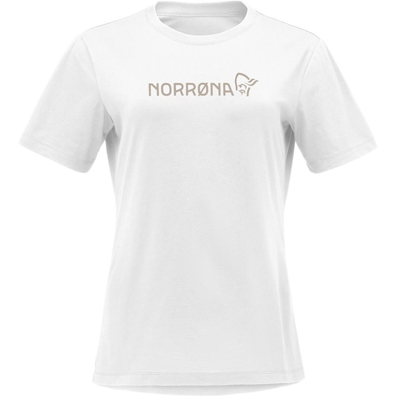 Norr&oslash;na /29 Cotton Norr&oslash;na Viking T-Shirt W&acute;s Pure White - XS