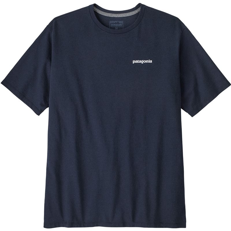 Patagonia M's P-6 Logo Responsibili-Tee New Navy - S