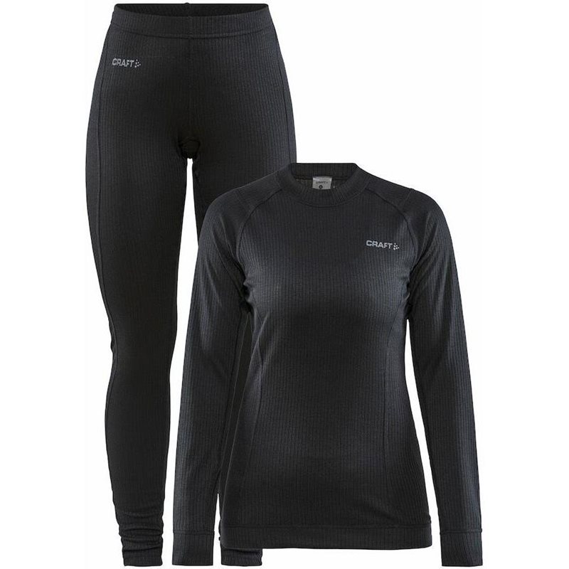 Craft BASELAYER SET W et W Black - XS