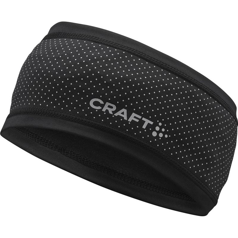 Craft LUMEN FLEECE HEADBAND 2 Black - S/M