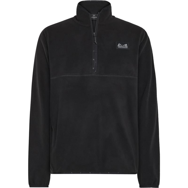 Didriksons Vito Usx Halfzip Black - S