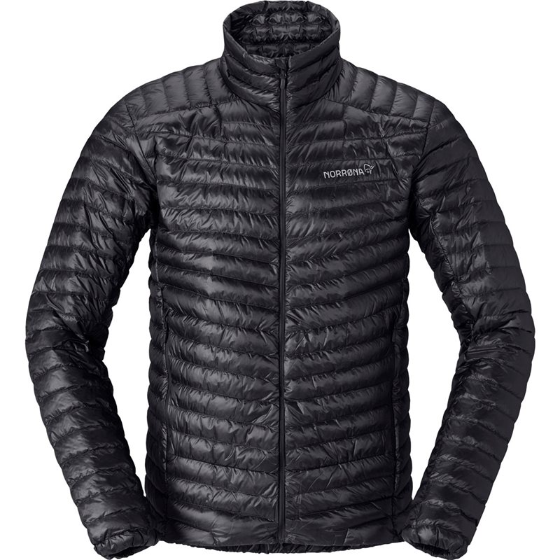 Norr&oslash;na Trollveggen Down800 Super Light Jacket M Caviar Black - S