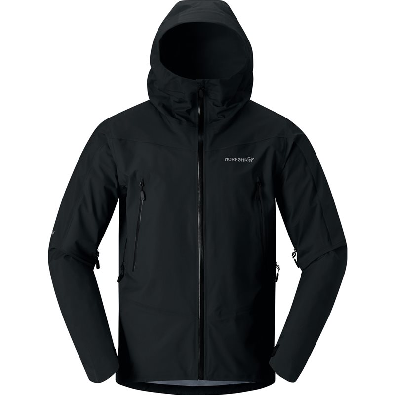Norr&oslash;na Falketind Gore-Tex Jacket M'S Caviar Black - S