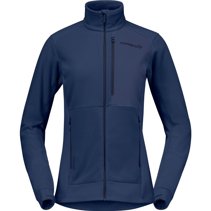Norr&oslash;na lofoten Warm2 Jacket W'S Indigo Night - XS