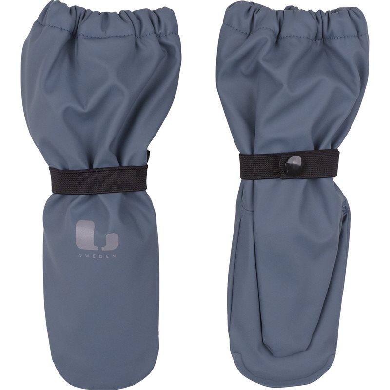 Lindberg Varekil Rain Mitten. Fleece Blue - 1-2 y