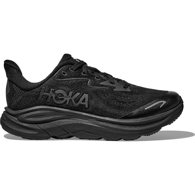 Hoka Y Clifton 10 Big Kids Black / Black - 36