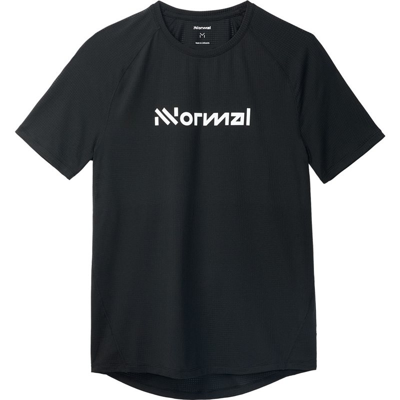 NNormal Race T-Shirt Nature Black - XS