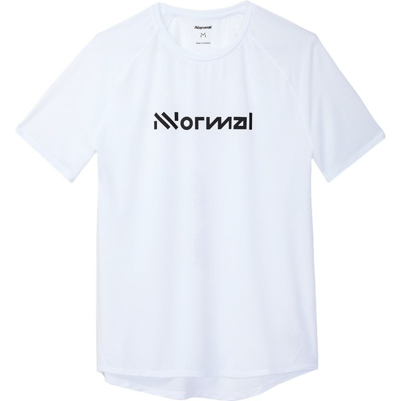 NNormal Race T-Shirt Nature White - XS