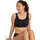 Icebreaker Women Merino Blend Rib Lotus Bra Black