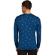 Icebreaker Men Merino 200 Oasis LS Crewe Snow Day A Atlantis/Topaz/Aop