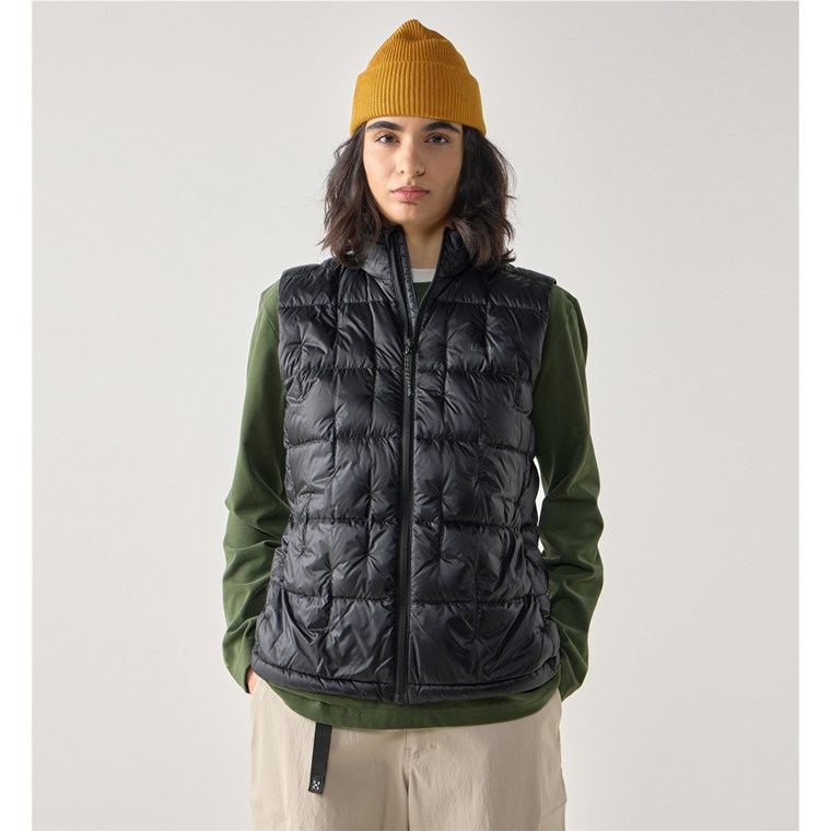 Haglöfs Hede Down Vest Women True Black