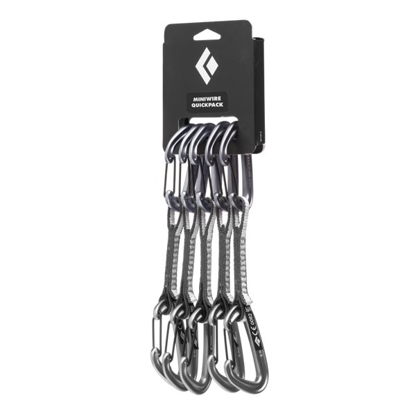 Black Diamond Mini Wire 6 Pack 12 Cm Quickdraw