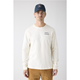 KnowledgeCotton Apparel Organic Cotton Long sleeved T-shirt GOTS Egret