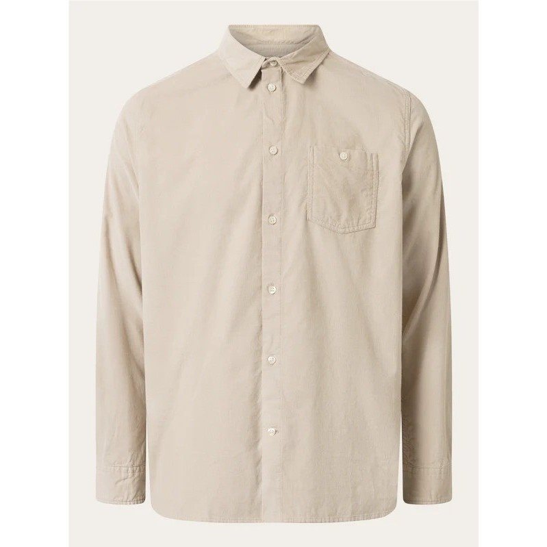 Knowledge Cotton Apparel Organic Cotton Corduroy Shirt GOTS