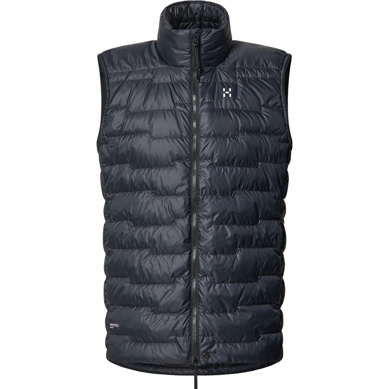 Hagl&ouml;fs ROC Flash Down Vest Men True Black - S