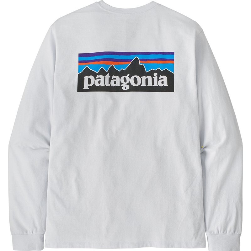 Patagonia Men's Longsleeve P-6 Logo Responsibili-Tee