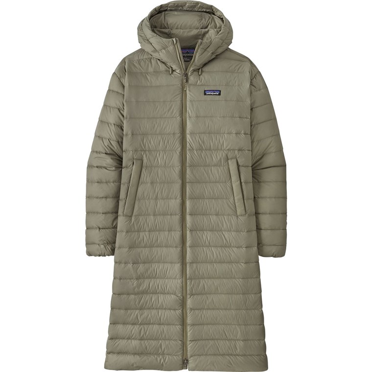 Patagonia W's Recycled Down Sweater Parka River Rock Green